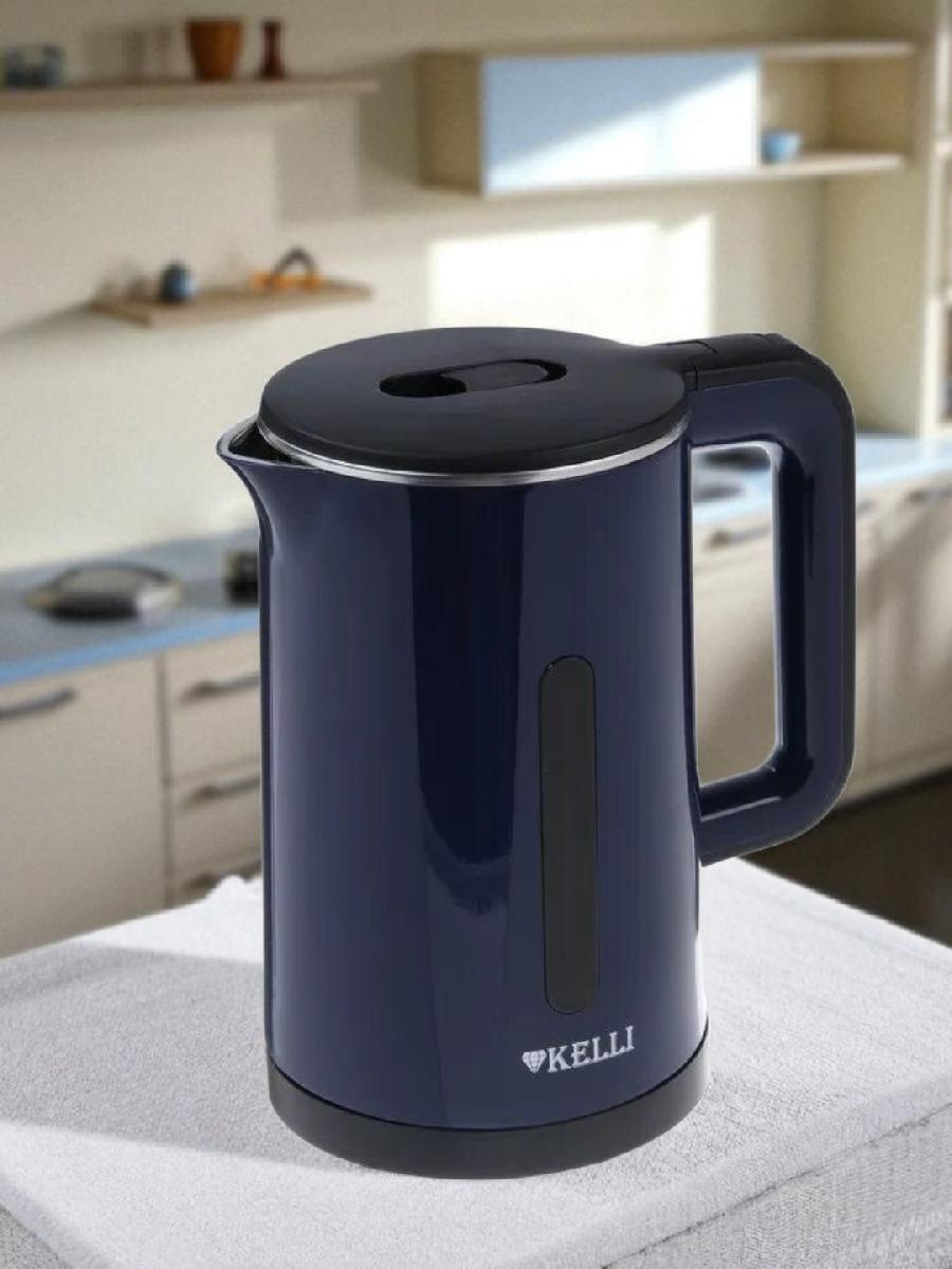 Электрический чайник KELLI, KL-1375Синий