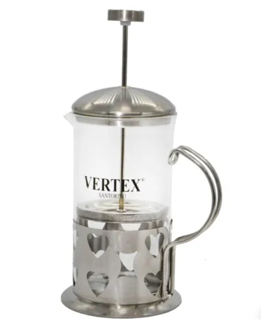 Чайник Френч пресс Vertex-Russo 1000 мл 8104-VS  *24*