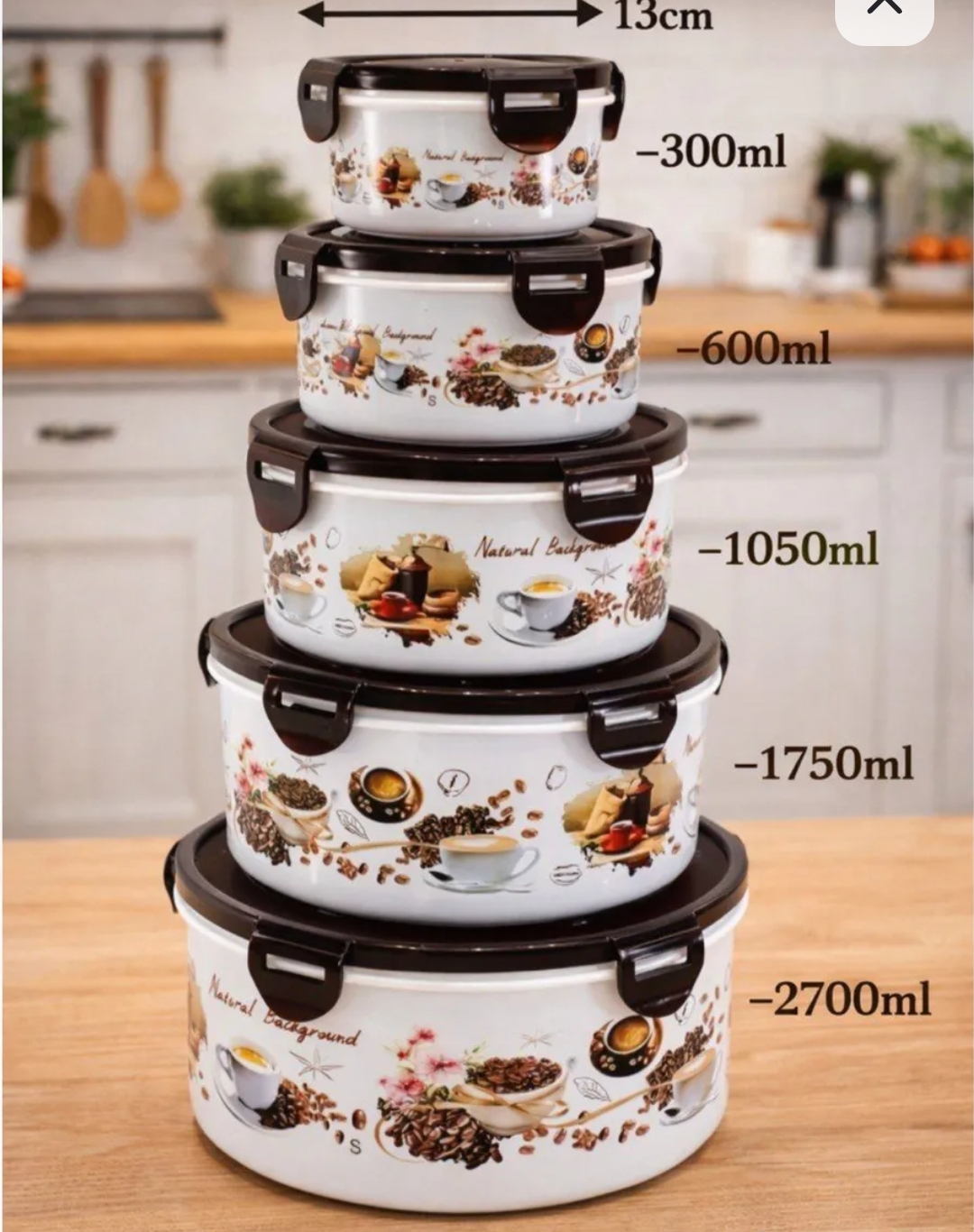 Набор контейнеров 5в1