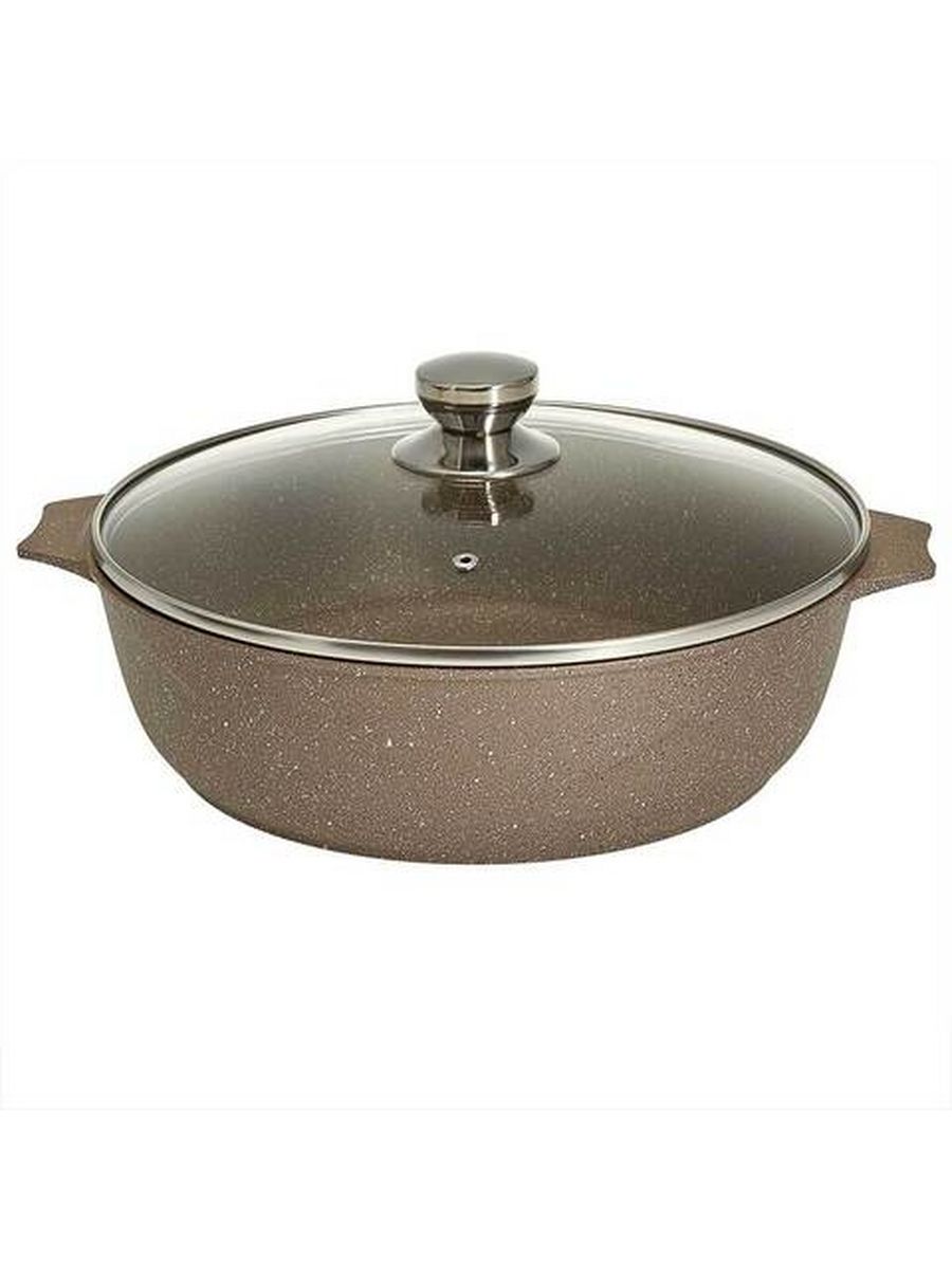 Жаровня 4л АП Гранит brown арт.34806