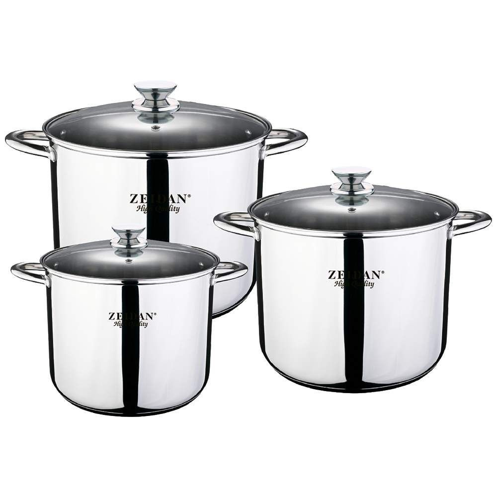 Набор кастрюль ZEIDAN (6 предметов)