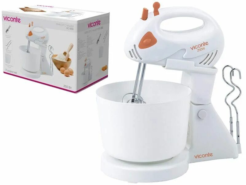 Миксер с чашей Viconte, 250W