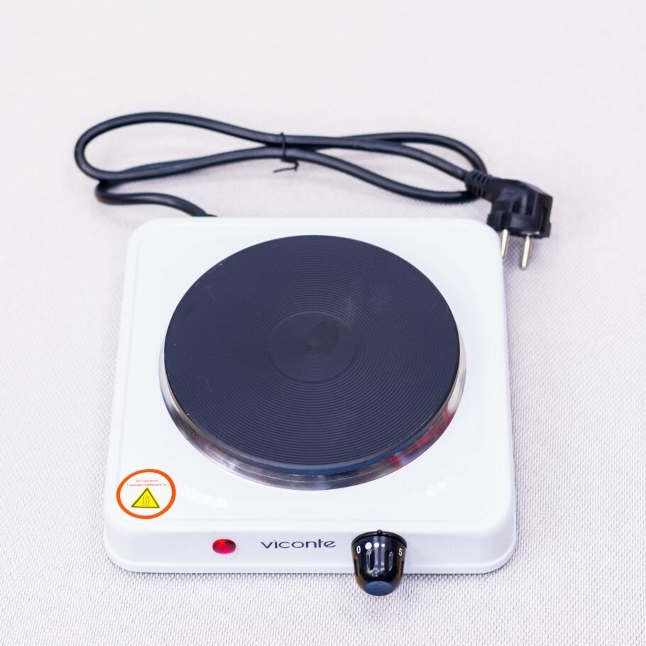 Плитка электрическая одноконфорочная, настольная,