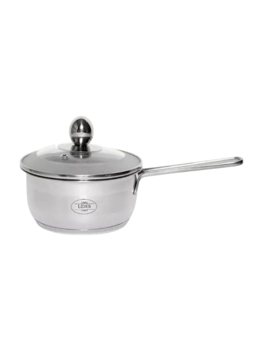 Сотейник из нержавеющей стали Lider Stal, 0.8л.  LD-2070
