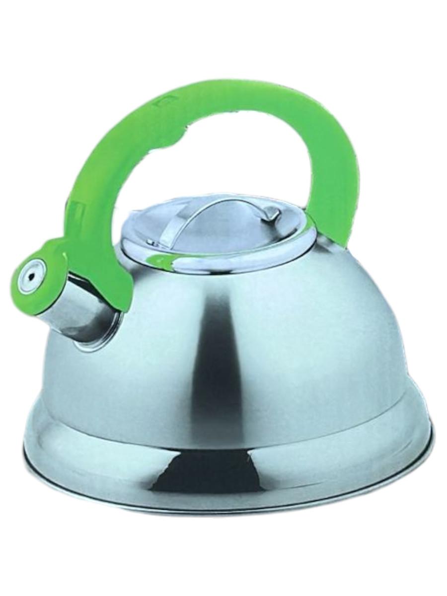 Чайник из нержавеющей стали со свистком Lider Stal, 3л., LD-2066