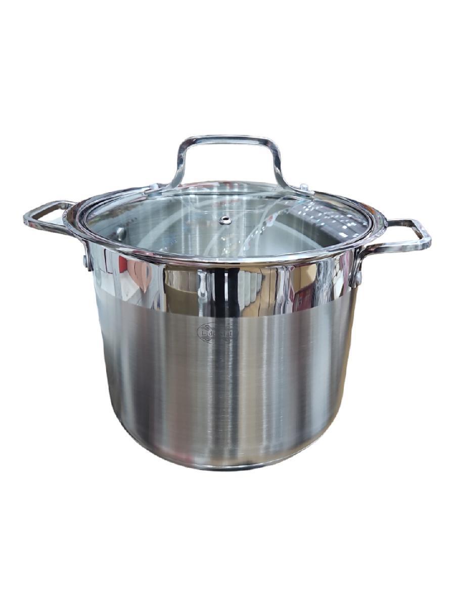 Кастрюля из нержавеющей стали Lider Stal, 11л.   LD-2038