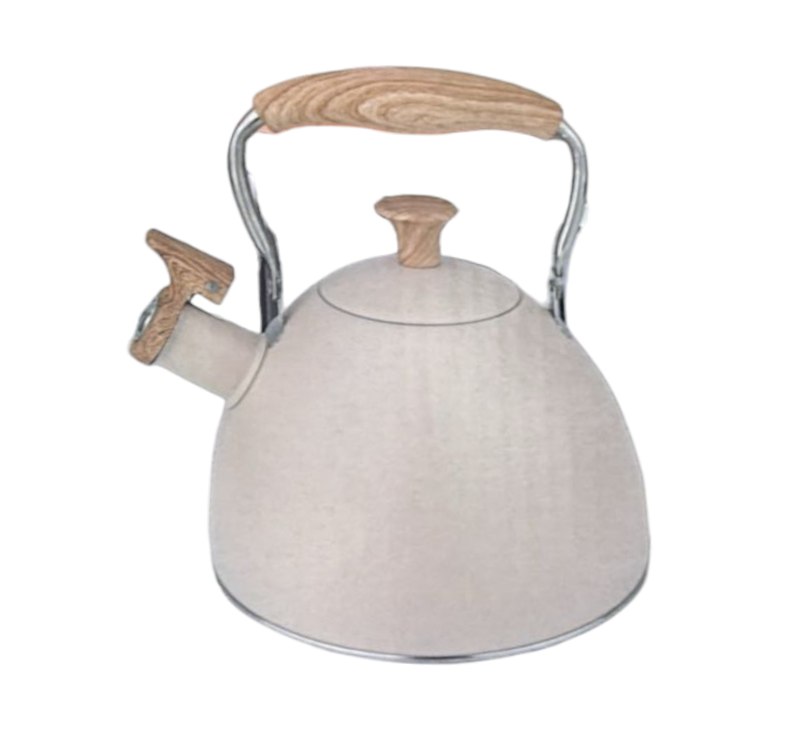 Чайник из нержавеющей стали со свистком 2,5 л. Lider LD-2054