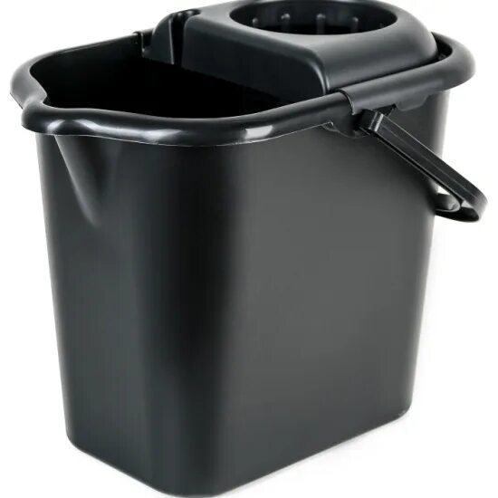 Ведро 16л с отжимом, ГРАФИТ, (10шт/упак)/(44упак/палет)