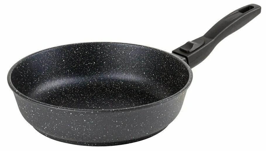 Сковорода глубокая 26см ГРАНИТ МЕЧТА  БЕЗ КРЫШКИ съемная ручка
