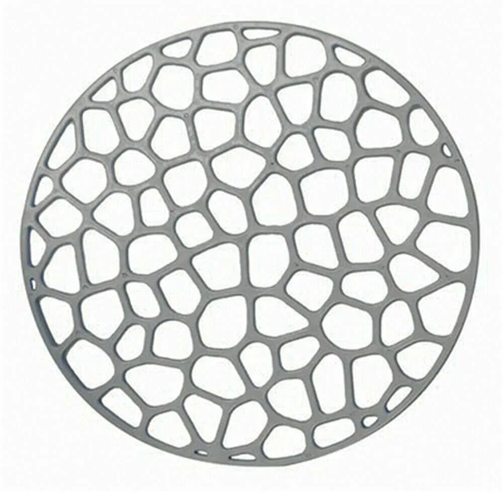 Решетка в раковину круглая (4х300х300мм)