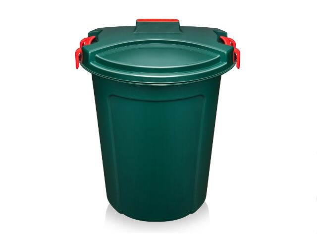 Бак Геркулес  45 л с крышкой,450х465х475,цвета в ассортименте (1)