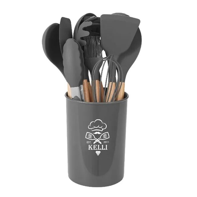 Набор кухонных принадлежностей KL-01120Серый (1х16)