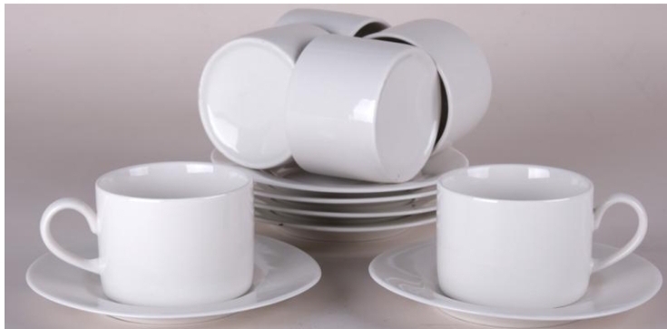 BX-11Набор чашек с блюдцами сервировочный 12 пр.