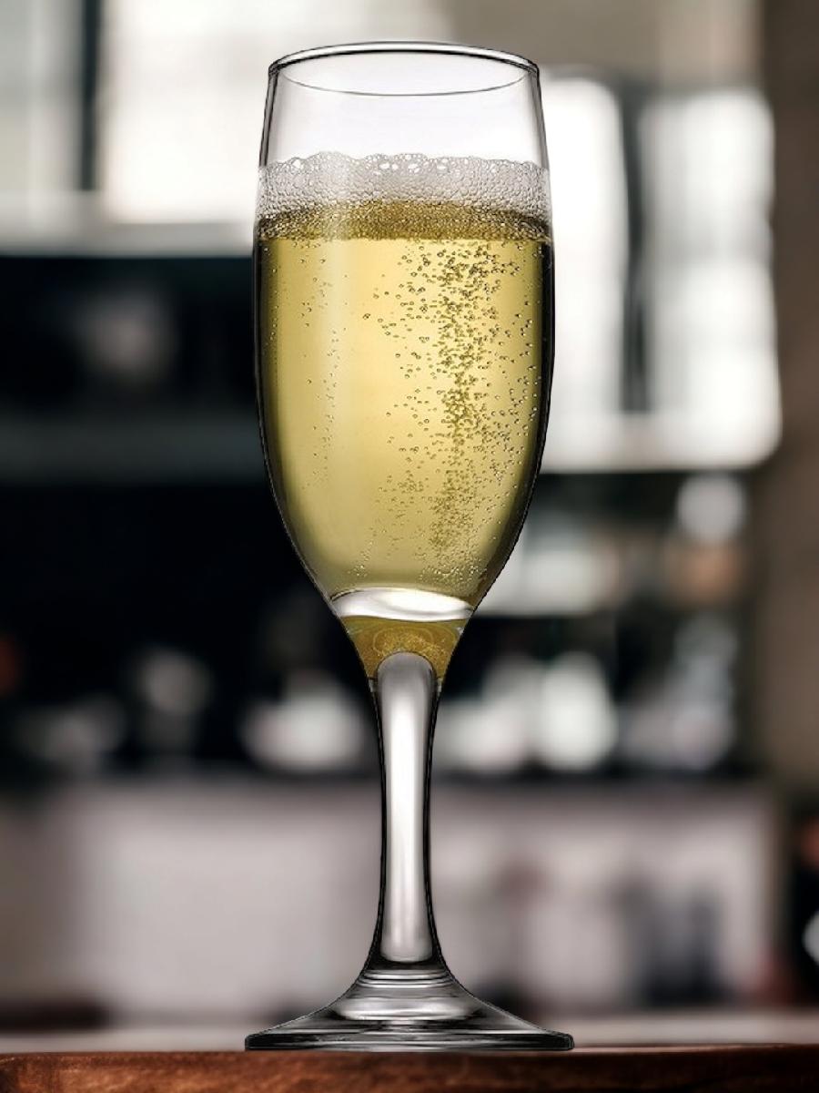 Bistro наб. 6-ти фужеров шампанск.180мл 44419