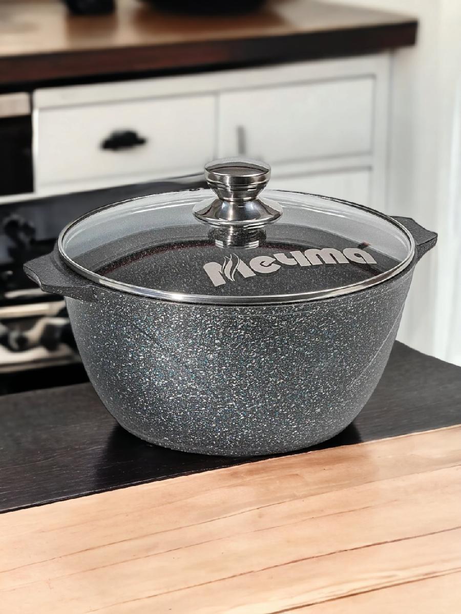 Кастрюля индукционная 4л АП Гранит star Induction Pro арт.44803И