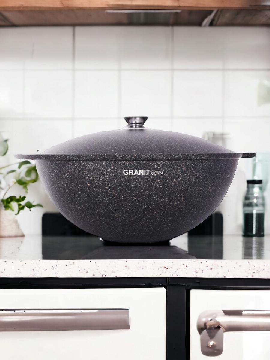 Казан для плова 6л, АП линия Granit ultra (original)
