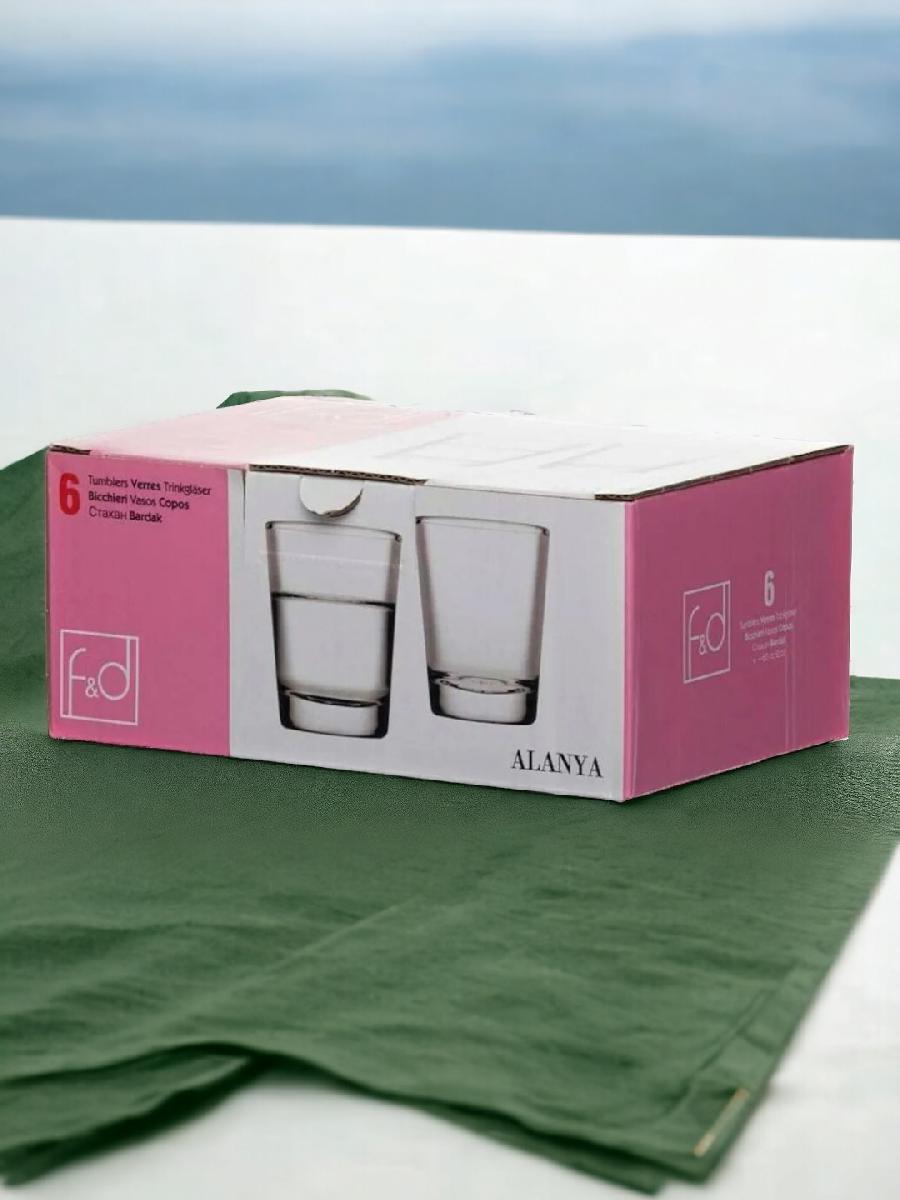 Набор стопок для водки Alanya-F D  60мл., (6 штуки), 52440 F D