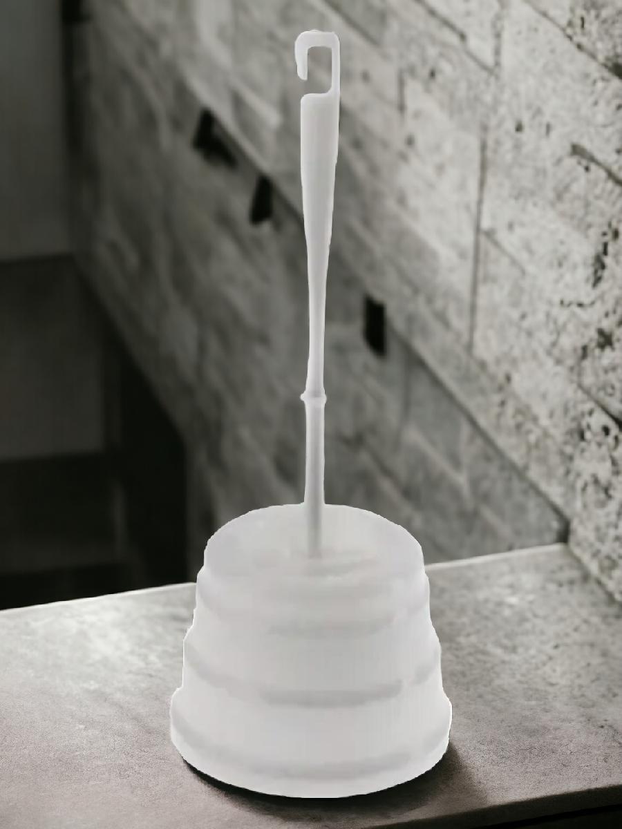 ПИРАМИДА Ёрш туалетный комплект, МРАМОР, (25шт/упак)