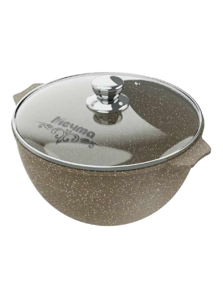 Казан для плова 5л АП Гранит brown арт.55806