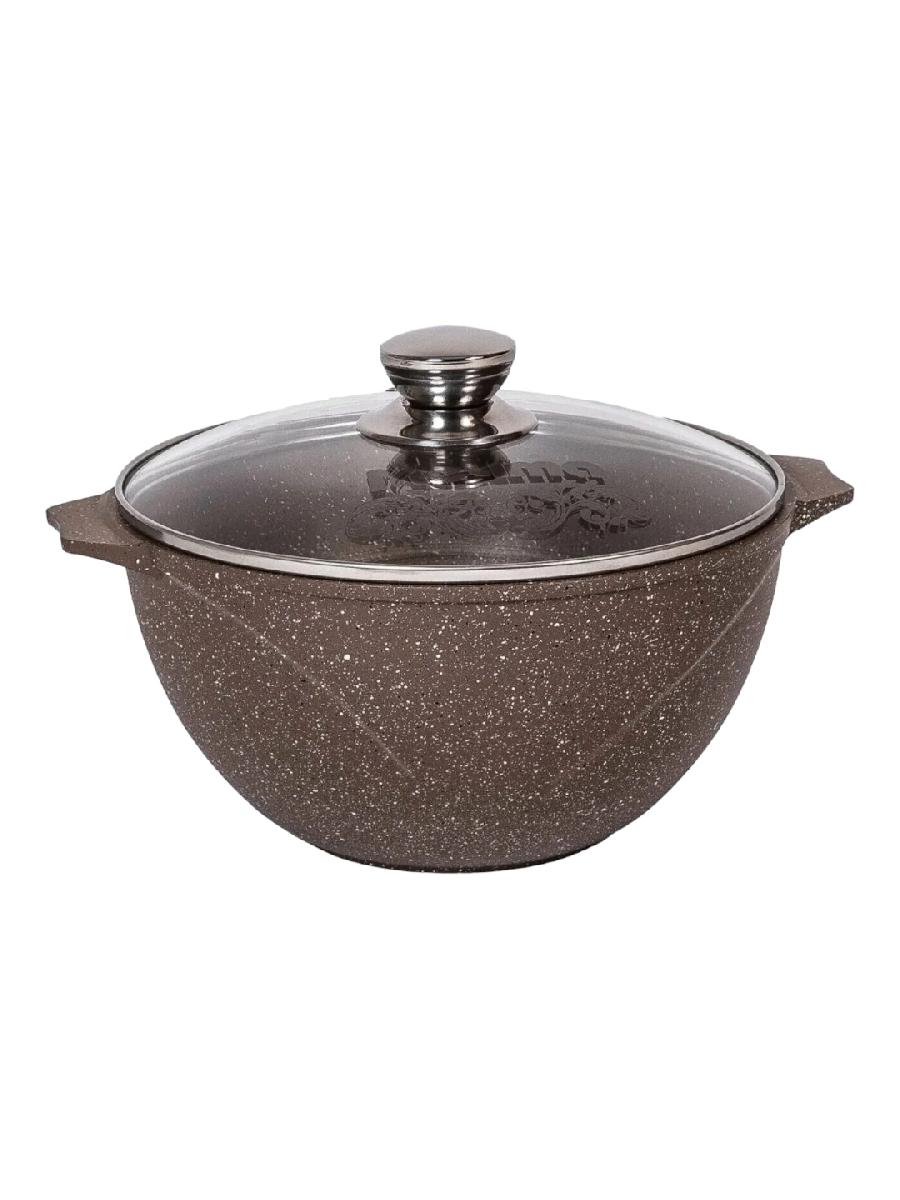Казан для плова 4л АП Гранит brown арт.54806