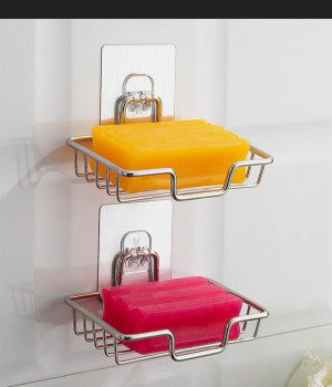 Мыльница настенная из нержавеющей стали