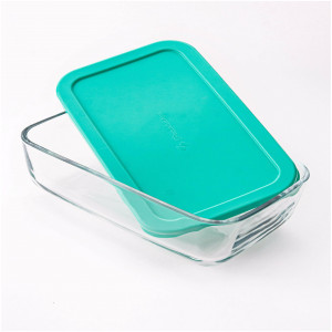 Snow box контейнер с зеленой крышкой 400 мл стикер 53733 GR SL/St