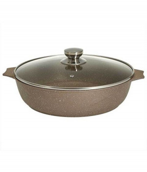 Жаровня 4л АП Гранит brown арт.34806