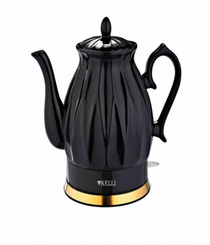 Чайник керамический KELLI 2л.,   KL-1341Черный (1х6)