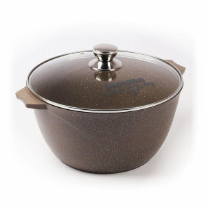 Кастрюля МЕЧТА  АП Гранит brown 4л.,  44806