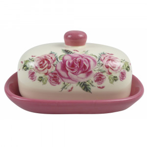 Маслёнка с крышкой 17,2х12,3х8,7 см.