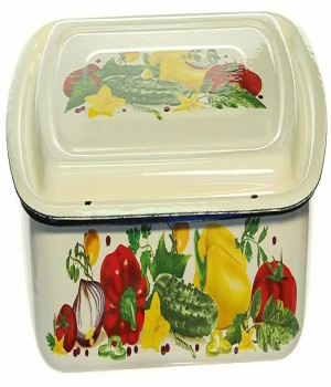 Лоток эмалированный с рисунком   2,5л     25114