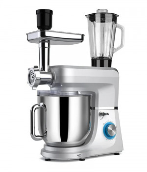 Кухонный комбайн COOKLEE-SM1507BM-EU (1) 8 л.SILVER