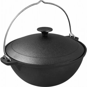Казан чугун 10,0л с/кр TM MY REAL IRON COOK