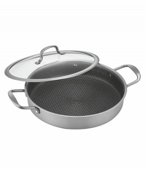 Жаровня с крышкой  d26x7 см