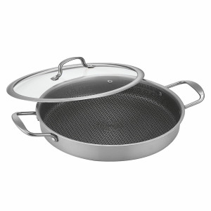 Жаровня с крышкой  d24x6 см