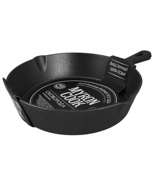 Сковорода чугун глуб 30см TM MY REAL IRON COOK