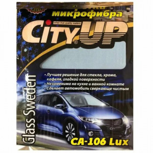 СА-106 LUX 210 Салфетка микрофибра 40x50  упак.