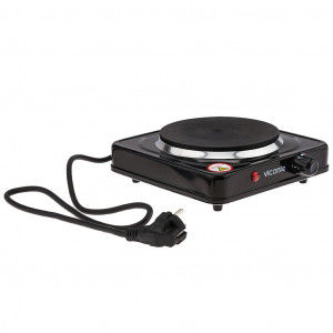 Плитка электрическая одноконфорочная, настольная VICONTE VC-904, черная