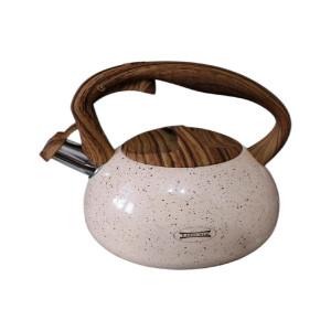 Чайник из нержавеющей стали со свистком Lider Stal, 3л., LD-2057