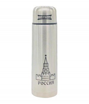 Термос с винтовой пробкой Lider Stal, 1л., LD-4004
