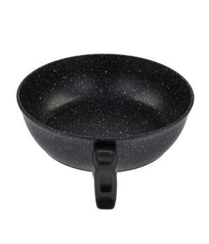 Сковорода глубокая 22см ГРАНИТ МЕЧТА  БЕЗ КРЫШКИ съемная ручка