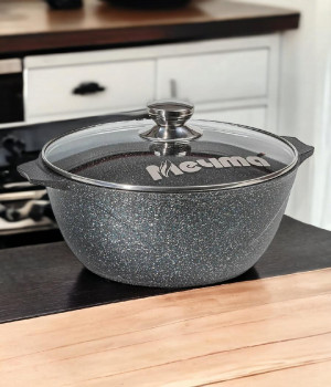 Кастрюля индукционная 4л АП Гранит star Induction Pro арт.44803И