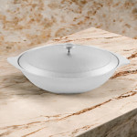 Казан алюминиевый для плова 6л.     - KUKMARA кз60