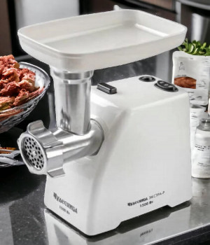 Мясорубка Чудесница Экстра ЭМШ 1500-Р1 Белый (1500 Вт, Белый)