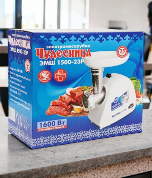 Мясорубка Чудесница ЭМШ 1500-23Р (1500 Вт, Белый)