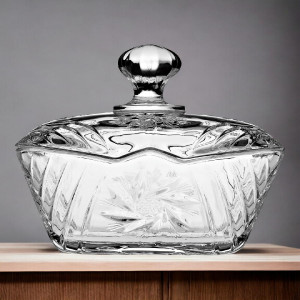 Сахарница (конфетница)  STELLA crystallin 95468