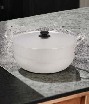 Кастрюля с металлическими ручками и крышкой 4,5л. - 1045
