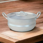 Кастрюля с металлическими ручками и крышкой 1,7л.