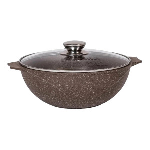 Казан для плова 4л АП Гранит brown арт.54806