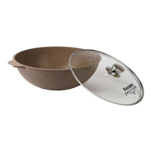 Кастрюля 10л АП Гранит brown арт.410806